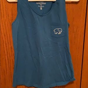 Blue Ivory  Ella tank top